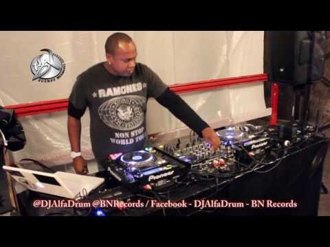 DJ Alfa Drum mezclando en Viena - Austria 2013