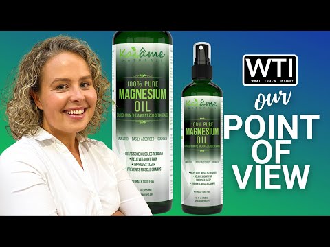 Kaiame Naturals Magnesium Oil Spray - WTI product video review