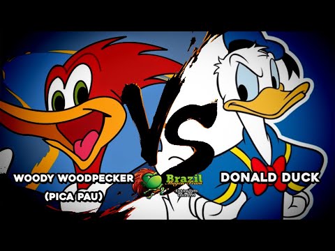 Woodpecker vs Donald Duck 1 - Cartoon Mugen Fights