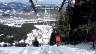 preview picture of video 'Skilift Heiligkreuz-First, Hasle LU, 9. März 2013'