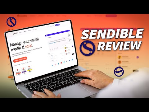 This video provides a review of Sendible, demonstrating how its user-friendly platform helps businesses streamline social media management.