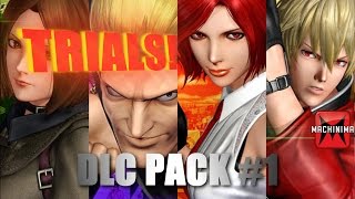 The King of Fighters XIV - DLC Pack #1 Mission Trials [Whip, Yamazaki, Vanessa, Rock]