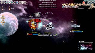 DarkOrbit : Poseidon batlle & War with" STARSHIP"