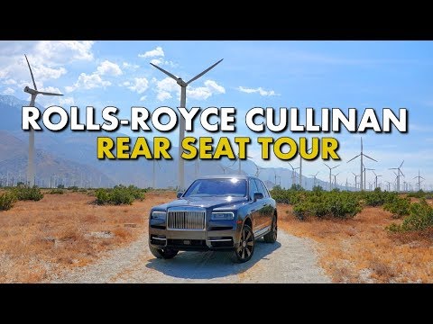 2019 ROLLS-ROYCE CULLINAN SUV DETAILED REAR SEAT TOUR