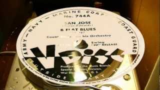 San Jose & B Flat Blues - Count Basie And His Orchestra (V-Disc)