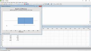 How to Run a Paired Sample Hypothesis Testing t Test in Minitab