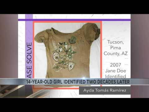Teen girl identified after body found in Pima County desert nearly two decades ago