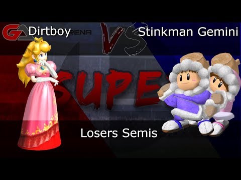 SStS 2 Singles - Loser's Semis: Stinkman Gemini (ICs) vs Dirtboy (Peach)