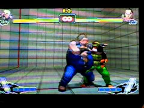 Super Street Fighter IV 3D Edition Rufus Glitch