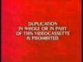 Walt Disney Warning Screen 1984 1991 Canada Short Version