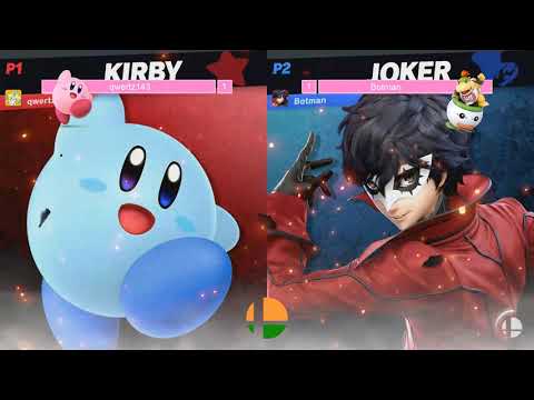 qwertz143 (Kirby) vs Botman (Joker) - SSB India June Online Tournament