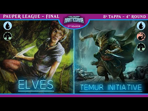 MTG PAUPER - Elves vs Temur Initiative- LPMartesana