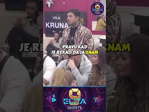 ELITA 9 Filip priznao da je Bebica sve bio u pravu u vezi sa Teodorom, elita 9 uzivo