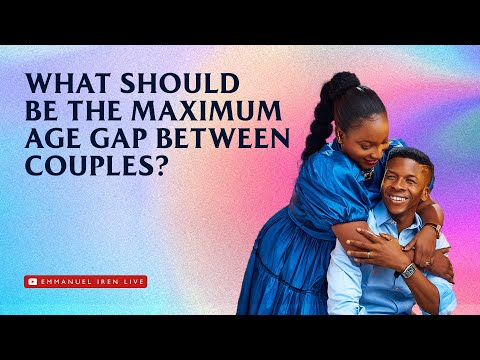 WHAT SHOULD BE THE MAXIMUM AGE GAP BETWEEN COUPLES?