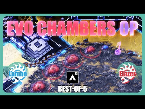 Lambo (Z) & Elazer (Z) know ALL the Tricks! - RO8 Playoffs - HSC23 | StarCraft 2