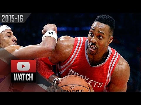Dwight Howard Full Highlights at Clippers (2016.01.18) - 36 Pts, 26 Reb, MONSTER!