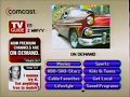 2002 Comcast On Demand Promo Screen