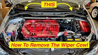 2017 Toyota Corolla - Wiper Cowl Removal