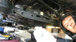 How to Drain Diesel Fuel Filled in to Gasoline Car [2008-2020 Dodge Caravan Fuel Tank Removal]