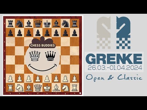 Shevchenko, Kirill vs Vavulin, M. || GRENKE Chess Open 2024, Karlsruhe GER @chessbuddies