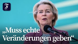 Von der Leyen gegen Aufhebung von EU-Iran-Sanktionen