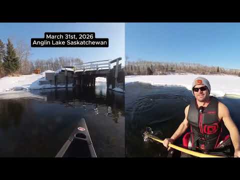 First paddle of 2026 - Behind the scenes of my April Fools Video