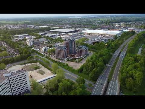 Maarssen by drone (Utrecht) (Netherlands)