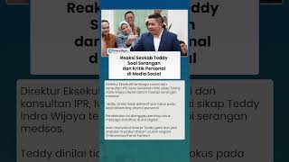 Reaksi Seskab Teddy Hadapi Serangan dan Kritik Personal, Iwan Setiawan Beri Apresiasi