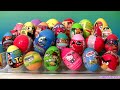 Huge Toy Surprise Eggs Planes Skylanders AngryBirds Thomas Batman Superman Kinder