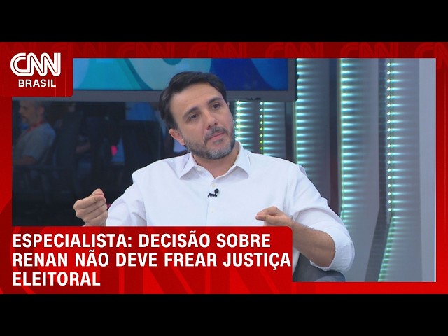 Decisão sobre Renan não deve frear Justiça Eleitoral, diz especialista | HORA H