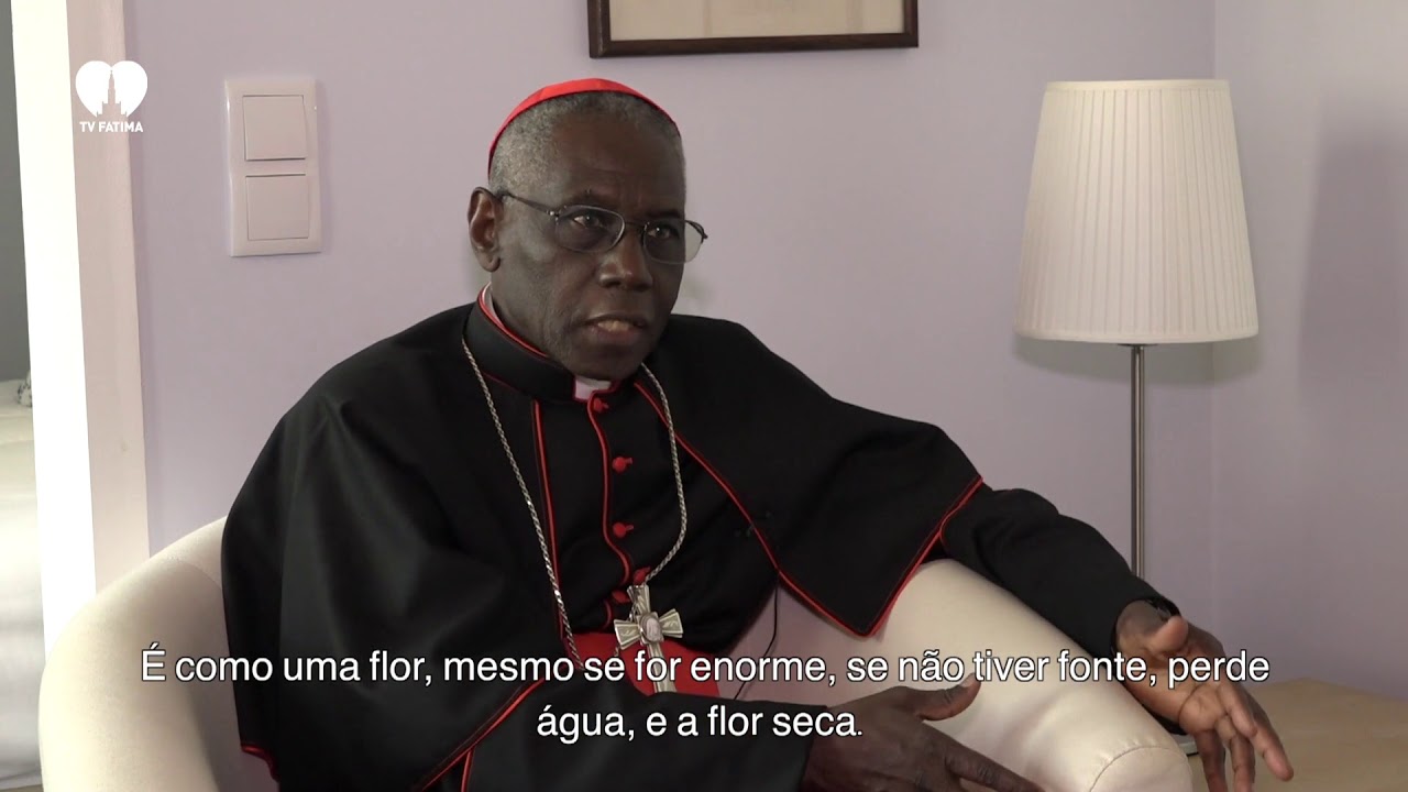 Cardeal Sarah em entrevista exclusiva ao vive Fátima