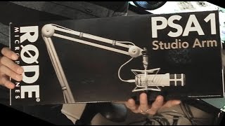 Video thumbnail for Rode PSA1 Studio Arm Review by Tommy Callaway