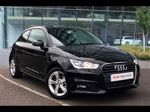 LE17HGN AUDI A1 2017 BLACK WEST LONDON AUDI