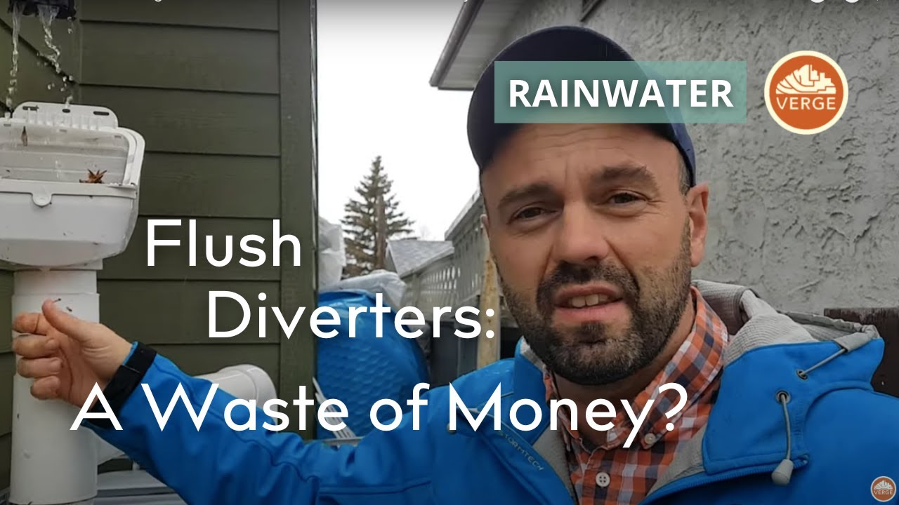 Rainwater Harvesting: First Flush Diverters A Waste Of Money