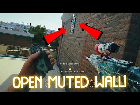 Thermite Can Open a Muted Wall (SECRET TRICK)! - Rainbow Six Siege