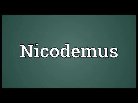 Nicodemus Meaning