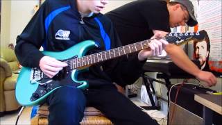 Video thumbnail for Fender Stratocaster 1985 MIJ Contemporary Fujigen Factory, testing it out by ml414skidoo