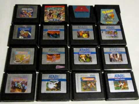 My Atari 5200 game collection...