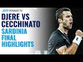 Laslo Djere vs Marco Cecchinato | Sardinia Open 2020 Final Highlights