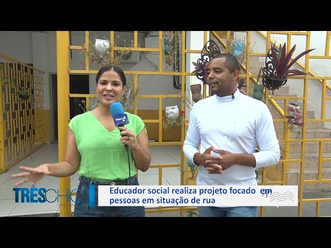 Educador social realiza projeto focado em pessoas em situação de rua 02 04 2022