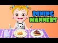 Dining Manners And Cleaning Time Fun Game Videos By Baby Hazel Games