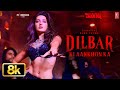 Dilbar Ki Aankhon Ka 8K Full Song Thamma Nora Ayushmann Rashmika Sachin Jigar Rashmeet Amitabh