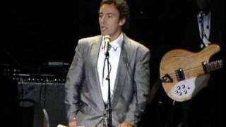 Bruce Springsteen inducts Bob Dylan Rock and Roll Hall of Fame inductions 1988
