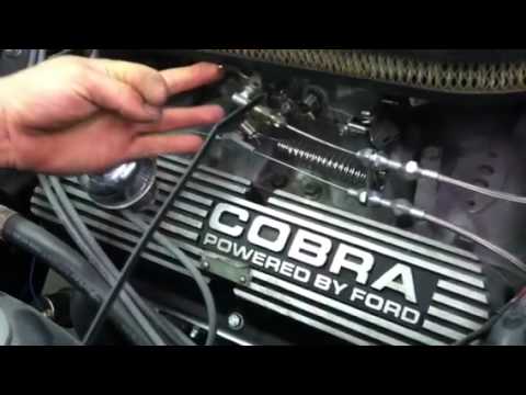 1968 Mustang. Transmission kickdown cable
