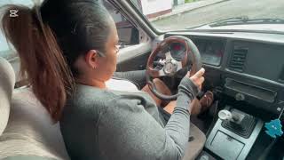 Barbara difficult drive to beauty salon | Chevrolet Chevette brake fail pedal pumping in flip flops