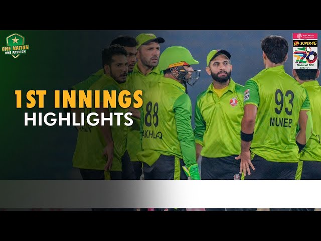 1st Innings Highlights | Lahore Whites vs Karachi Blues | Match 32 | National T20 2023-24 | M1W1L