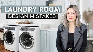 COMMON DESIGN MISTAKES | Laundry Room Mistakes and How to Fix Them