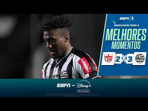 Gols e lances de CRB x Athletic Club