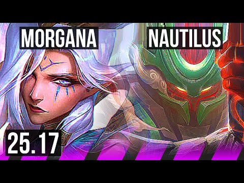 MORGANA & Sivir vs NAUTILUS & Miss Fortune (SUP) | 4k comeback | NA Master | 25.17