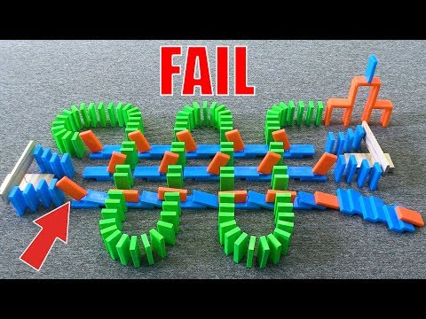 EPIC DOMINO FAIL COMPILATION (Vol. 2)